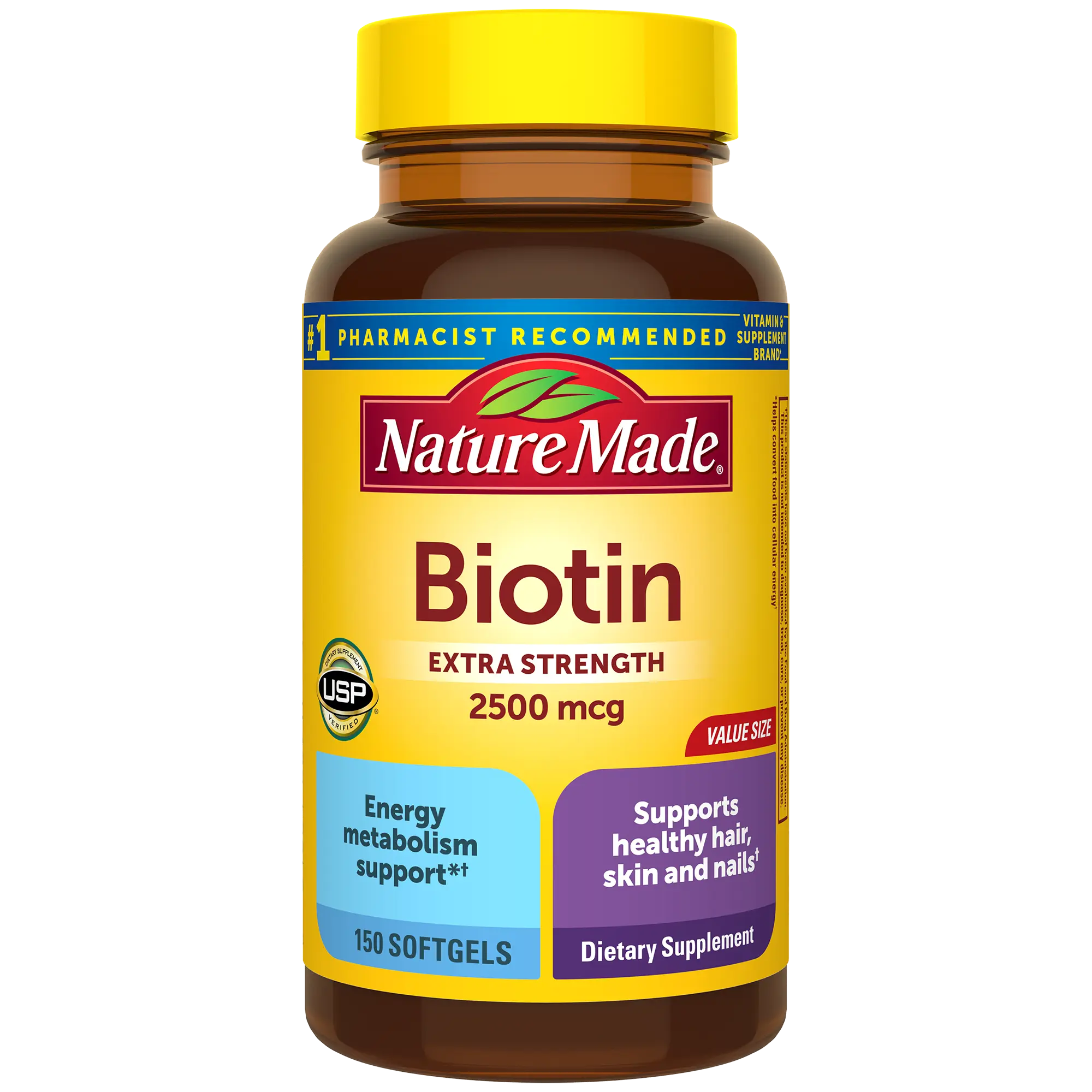 Biotin Extra Strength 2500 mcg Softgels