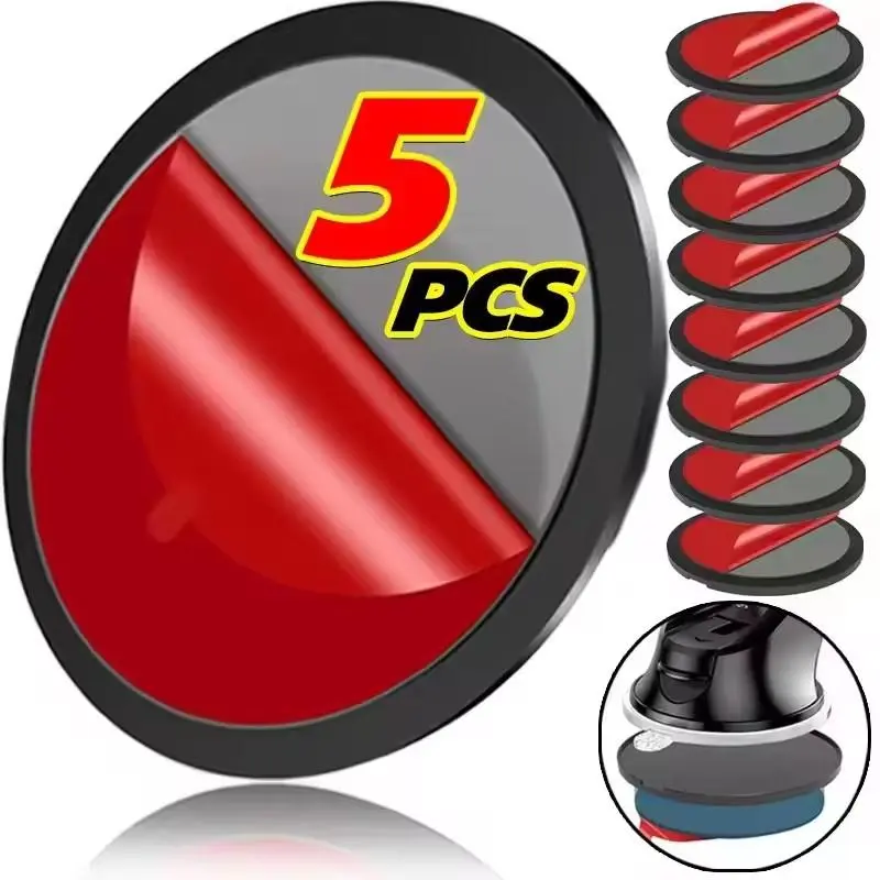 2026 New Extra Strong Sticky Adhesive Sticker Pads for Car Dashboard Suction Cup Mounts, Durable Mounting Double-Sided Circle Tape