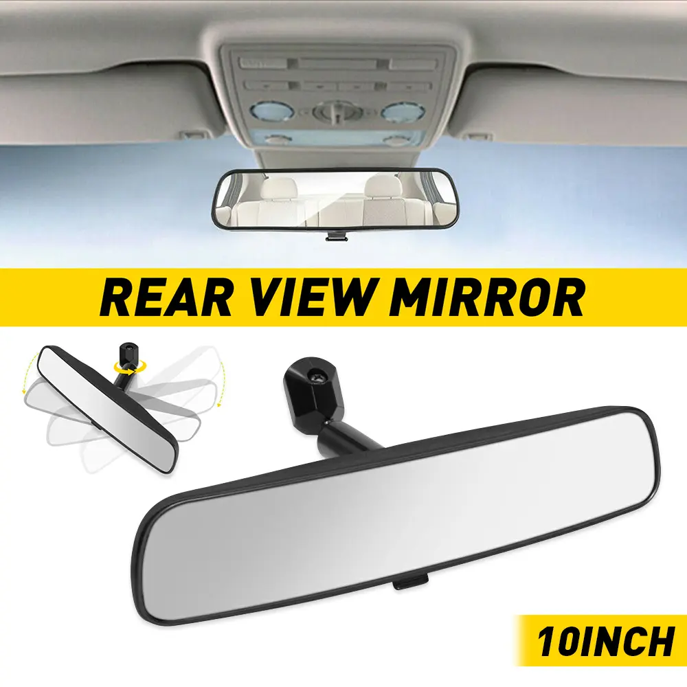 10" Interior Rear View Mirror Replacement Day Night for Universal Auto