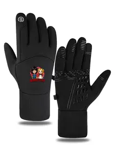 Touchscreen Winter Gloves with Cute Cartoon Couple Wanna Play Print  Outdoor Sports and Casual Wear for Men and Women  Perfect Christmas and Valentines Day Gift for Couples  Warm and Comfortable Cold Weather Accessories