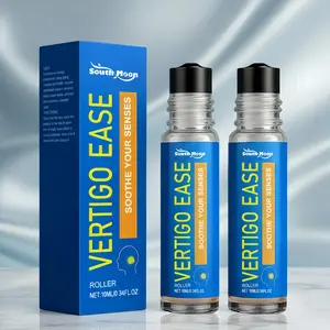 2Pcs,Vertigo Ease Aromatherapy Roll-on- Essential Oils for Dizziness & Nausea -Marigold,Peppermint - 10ml relief soothes black friday tiktok Effective Headache Fitness Healthcare Natural Wellness Solution Body