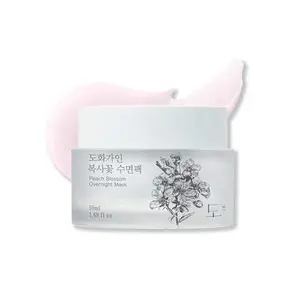 House of Dohwa, Gentle Peach Blossom Overnight Mask l Vitamin C, Rejuvenating, Hydrating l Product of Korea - 1.69 fl. Oz