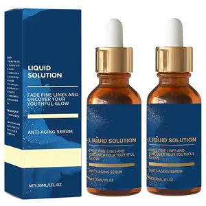 Olavita Face Serum,Olavita Liquid Solution Anti Aging, Vitamin C & E Serum, Boost Skin Collagen, smoothes wrinkles and fine lines (2PCS)