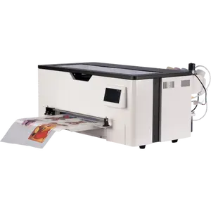 A3 DTF Printer with XP600 Printhead Roll Feeder and Oven, DIY Printing for POD