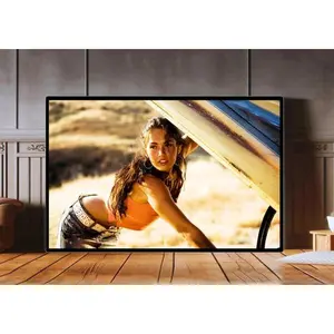 Megan Fox Vintage Movie Poster - High Quality Canvas Print for Stylish Wall Decor