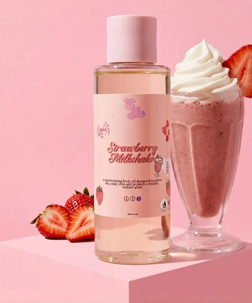 Strawberry Milkshake Body Oil