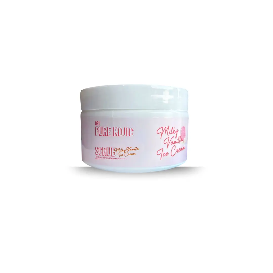 G21 Pure Kojic Body Scrub | Milky Vanilla Scent | 300g