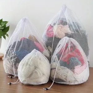 Large Size Washing Laundry Bag Mesh Organizer Net for Dirty Bra, Socks, Underwear, Shoe Storage, Washing Machine Cover Clothes, Laundry Bags, Laundry Room Organiser Shoes Washing Bag