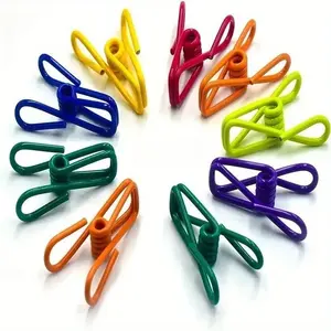 30pcs Metal Food Bag Clips, Metal-Built Multi-Functional Kitchen Storage Utensils for Food Seal and Freshness Preservation, Essential Kitchen Gadgets