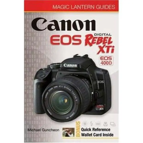Used DSLR Camera Guide Book - Canon EOS Rebel XTi (400D) Magic Lantern Guide by Michael Guncheon, Digital Photography Book for Amateur Photographers, Paperback, English, 0.95 lbs