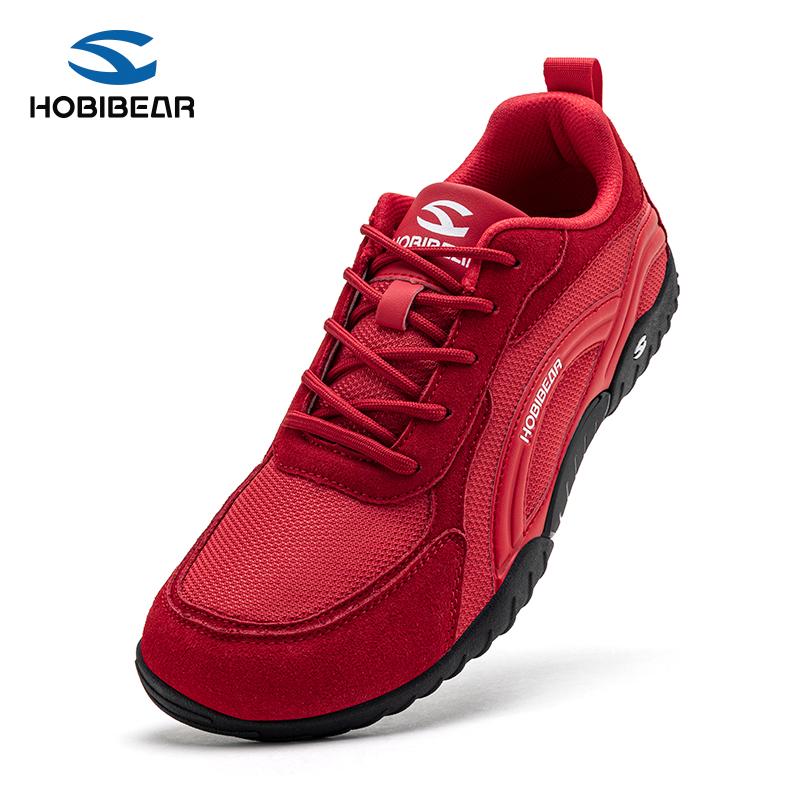 HOBIBEAR Unisex Wide Toe Box Barefoot Shoes - Breathable Mesh Casual Sneakers for Wide Feet, Men's Shoes, Women's Sneakers, Casual Wear, Back to School