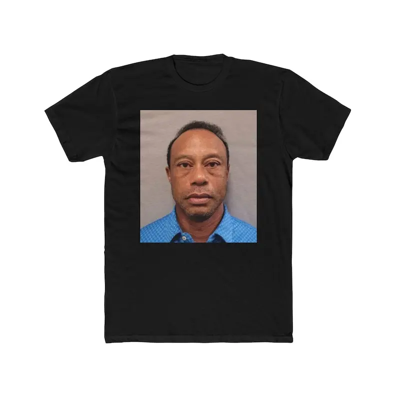 Tiger Woods Mugshot 2026 T-Shirt