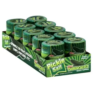 Twang Shakers Pickle Punch Salt Snack Topping, 1.15-Ounce Shaker (Pack of 10) Salt