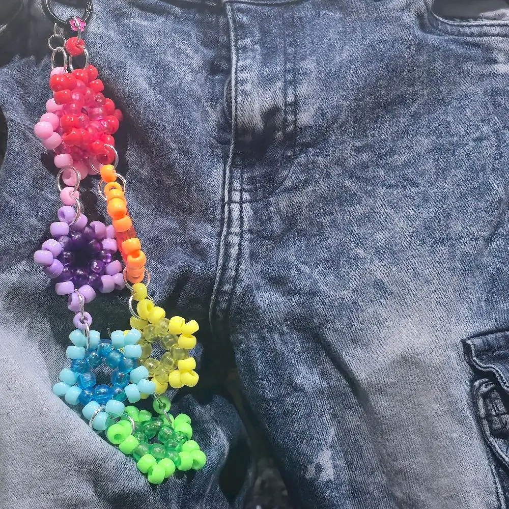 Daseyori Davina I Kandi Jeans Belt Chain Handmade Plastic Accessory for Everyday Use Elegant Design & Color Combination Davina I Collection