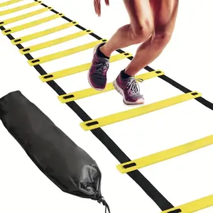 Agility Ladder Set with Storage Bag, Speed Training Equipment, Football Footwork Trainer, 42cm Ball Size, Sports Training Gear