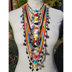 Multicolored Maasai Necklace