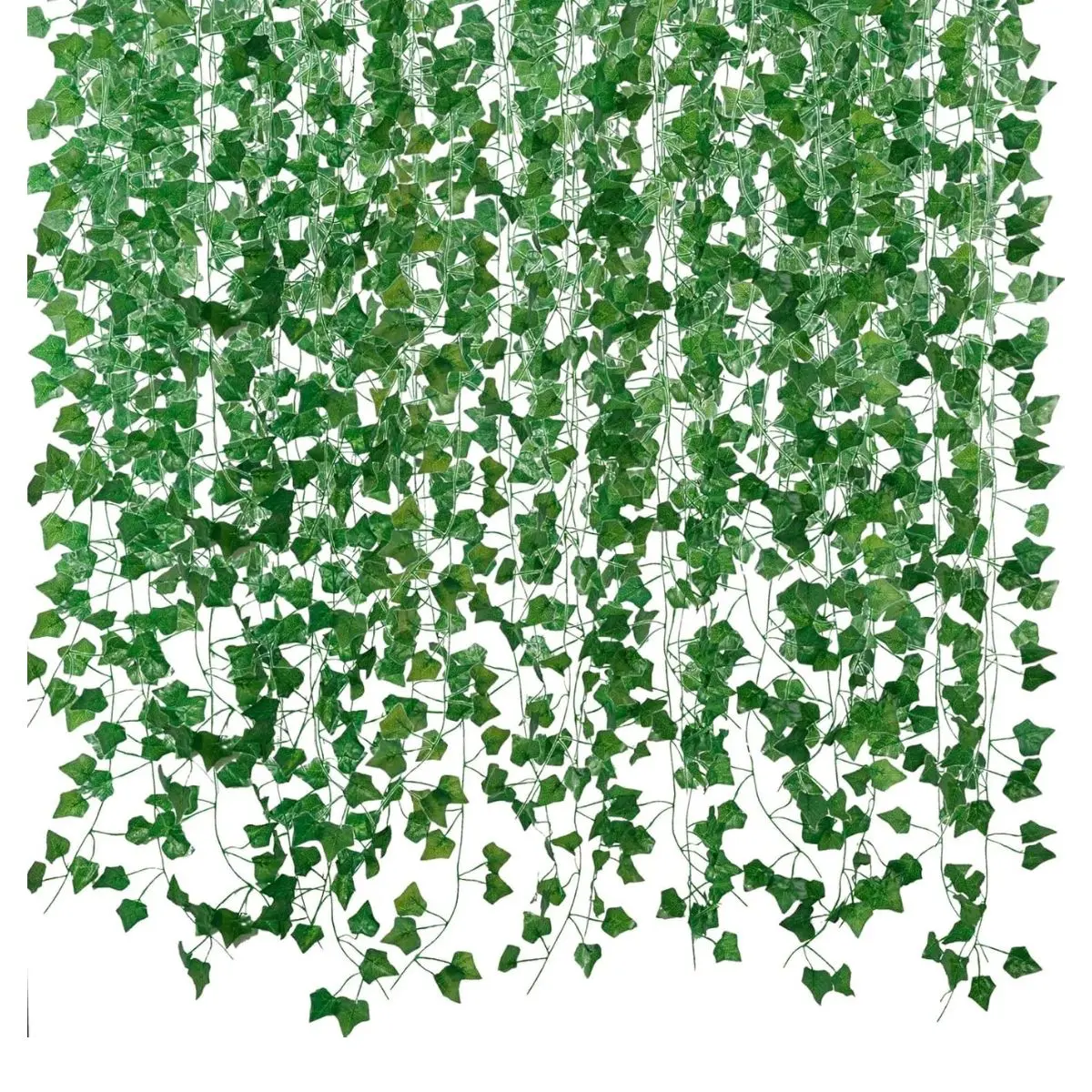 12 Pack Artificial Ivy Vines – 84FT Hanging Greenery for Room, Wall & Home Decor