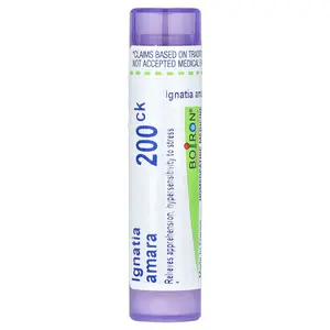 Boiron Ignatia Amara, 200CK, Stress Remedy, Approx 80 Pellets
