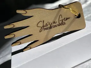 NFC Coffin Nail Keychain