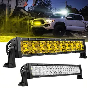 LED Light Bar 22Inch 156W Dual Row 4500LM Flood Spot Combo Led Bar Driving Lights Boat Lights Super Bright Led Off Road Lights for Trucks