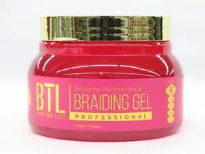 BTL Braid Gel - Extreme Hold, 8 oz Haircare Styling Gel
