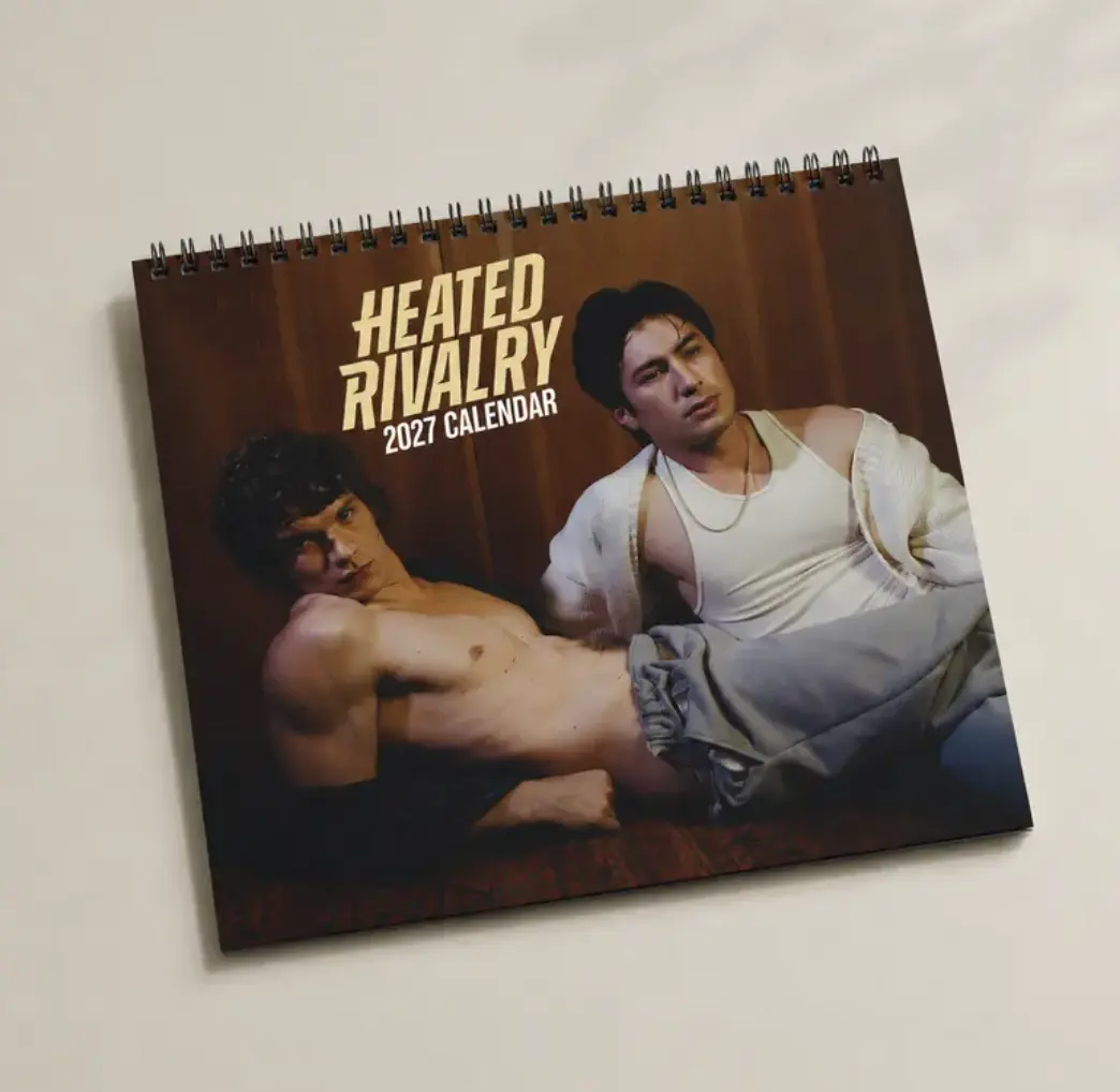 Headted Rivalry 2027 Calendar, Hollander Rozanov Calendar, Trendy Gift For Fans