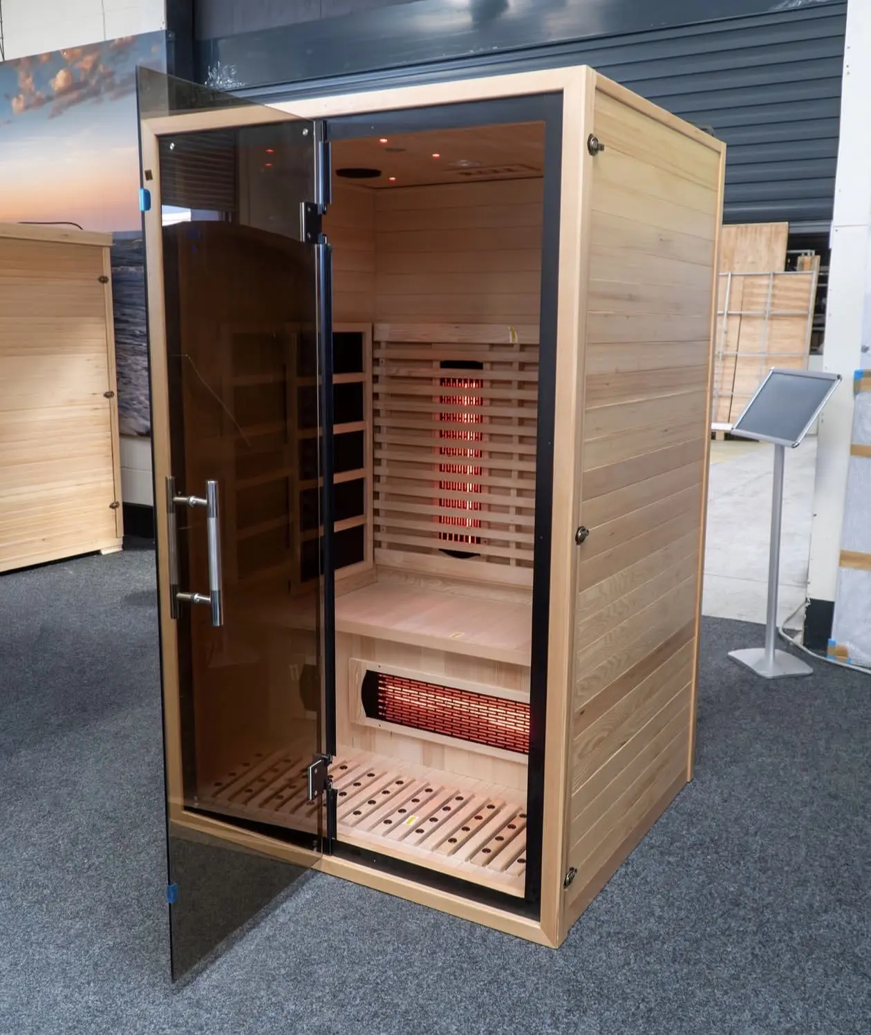 Brand new Belliango Infra-red Saunas spa relaxation 1-2 people