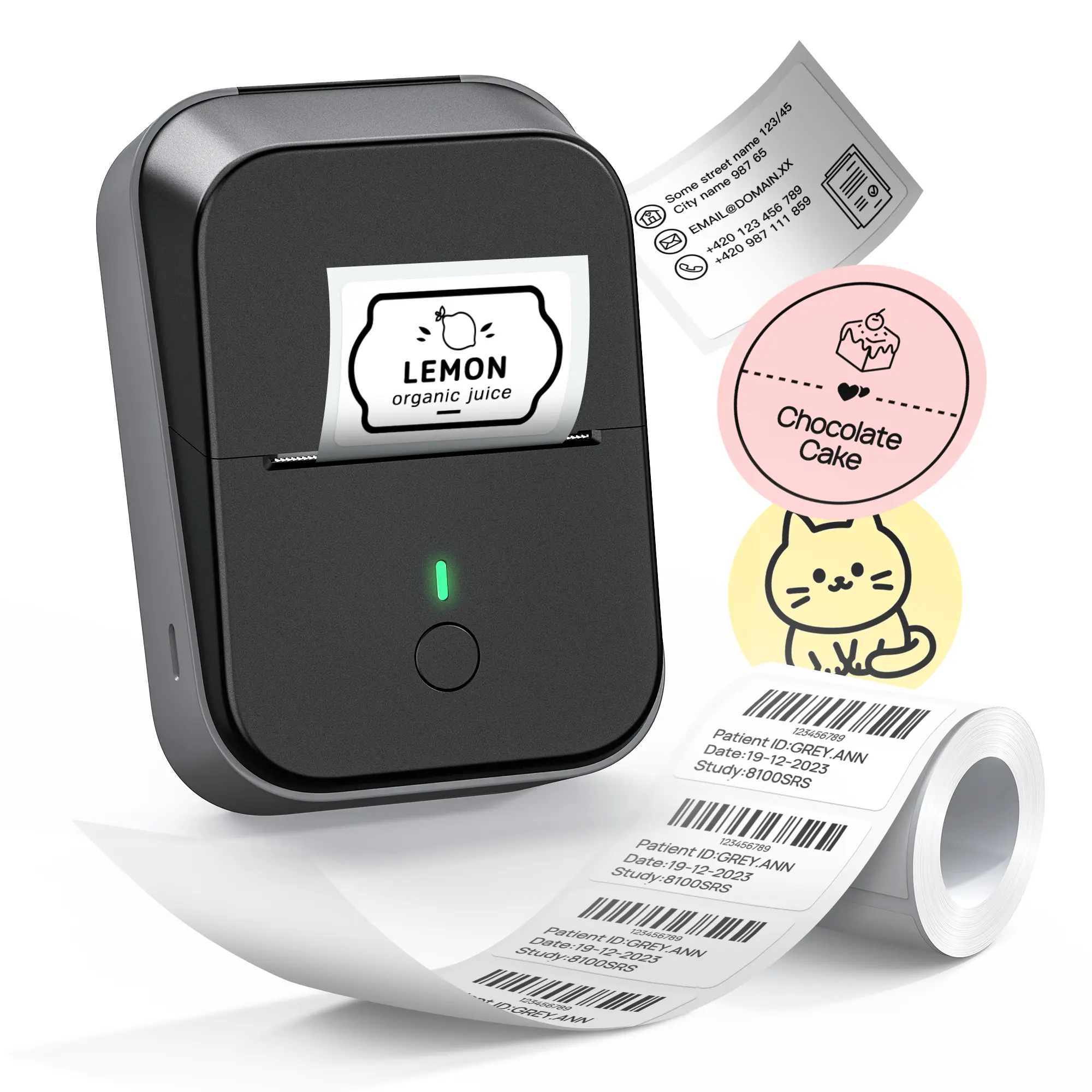 PM260 Label Maker Machine with Tape, 2 Inch Label Maker Bluetooth Label Printer, AI Printer, Inkless Portable Labeler for Home, Kitchen, School, Office Organization outdoorfun, Fathersdaygift, summerwins