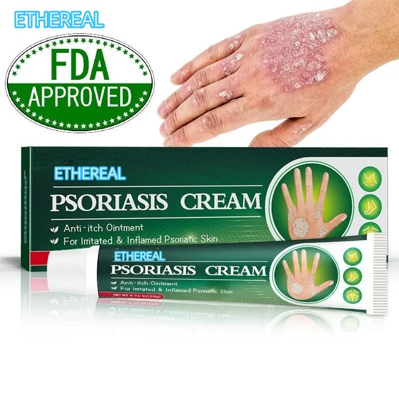 All-Natural Soothing Healing Cream for Eczema-Psoriasis - Therapeutic Herbal Relief for Dry, Itchy, Sensitive Skin, Anti-Bacterial Defense, Hydrating, Safe for All Ages (20g) Treatment
