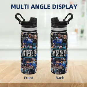 Jey Uso Pattern 20oz Stainless Steel Insulated Tumbler | Double-Wall Vacuum Flask for Hot & Cold Drinks | Durable Multi-Purpose Cup for Home, Office, School & Daily Use | Thoughtful Gift for Friends & Wrestling Fans