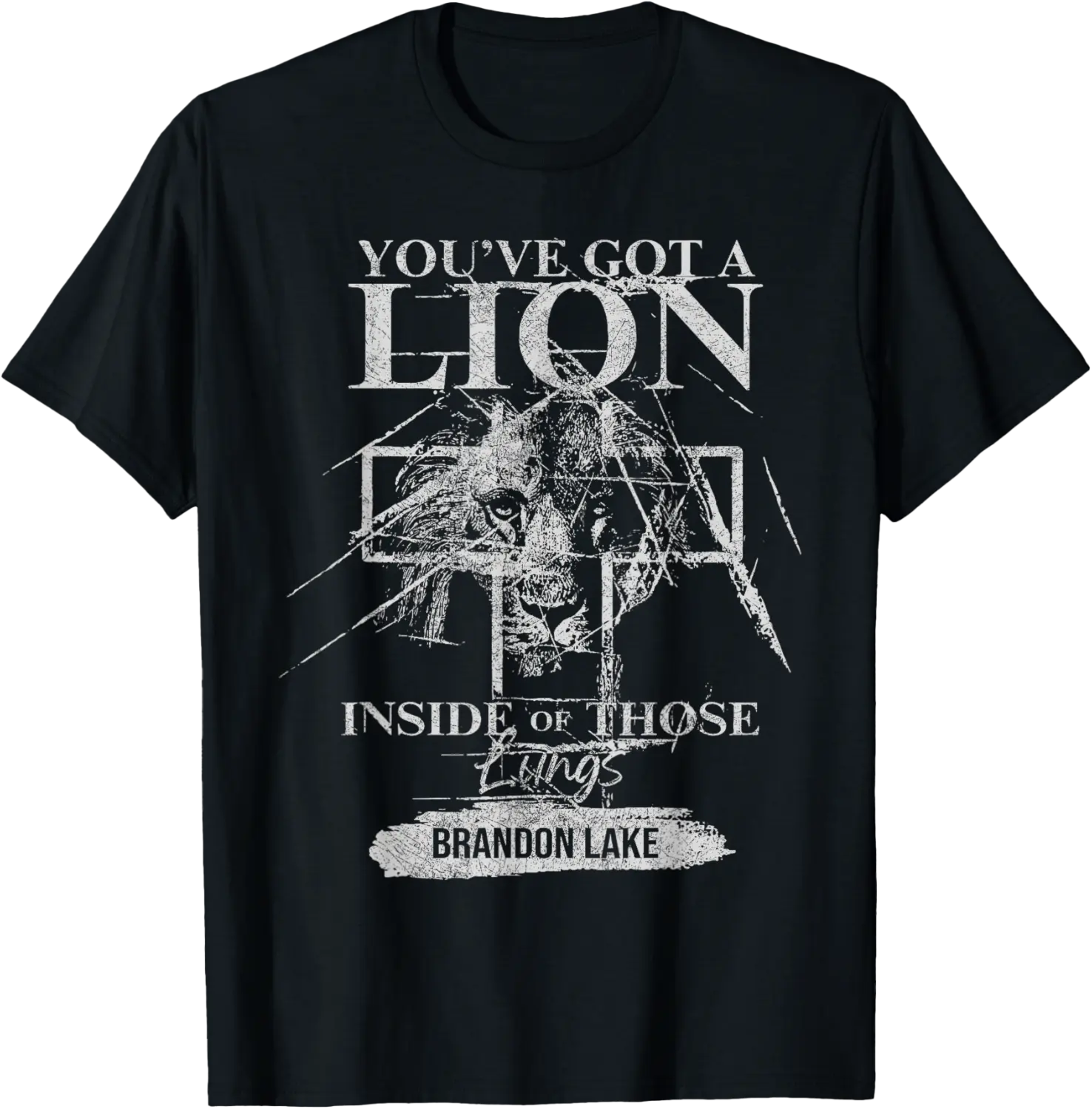 Let Your Lion Out Brandon Lake Merch Praise Jesus T-Shirt - Kevincifuen Shop 67B0DLVRRW2T