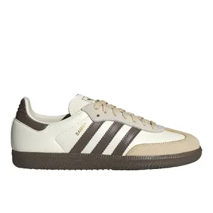 adidas Womens Samba Og Lace Up Sneakers Shoes Casual - Off White