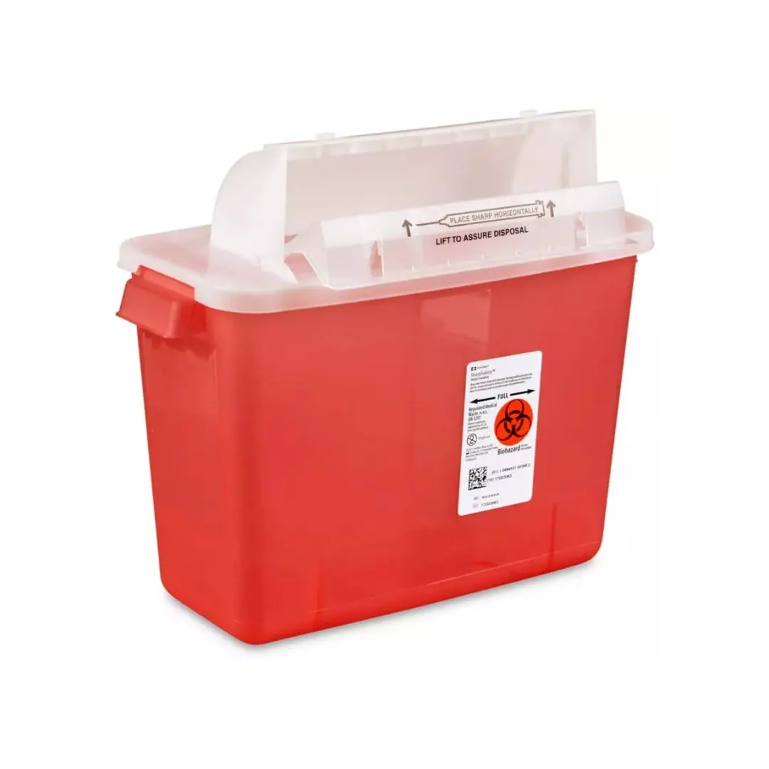 Sharps Container - Durable Storage Container for Sharp Instruments, Ideal for Organizing and Displaying Sharps