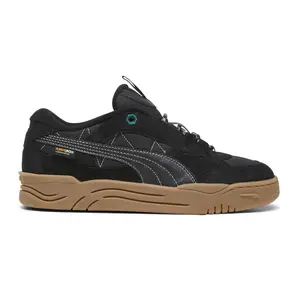 PUMA Mens -180 Cordura Lace Up Sneakers Shoes Casual - Black