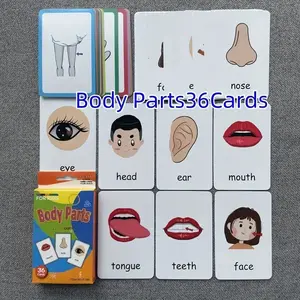 Early Education 8-Pack Children Food Vegetables Fruits English Learning Cards Teaching Flashcards, Educational Toys for Kids Flashcards Learning Alphabet, Visual Stimulation Cards
