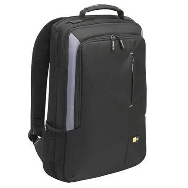 212 MAIN Case Logic VNB-217 Black 17in Nylon Fabric Laptop Backpack - Business Computer Bag with Adjustable Straps, Organized Layout, Quick-Access Slot for Car Interior Decoration