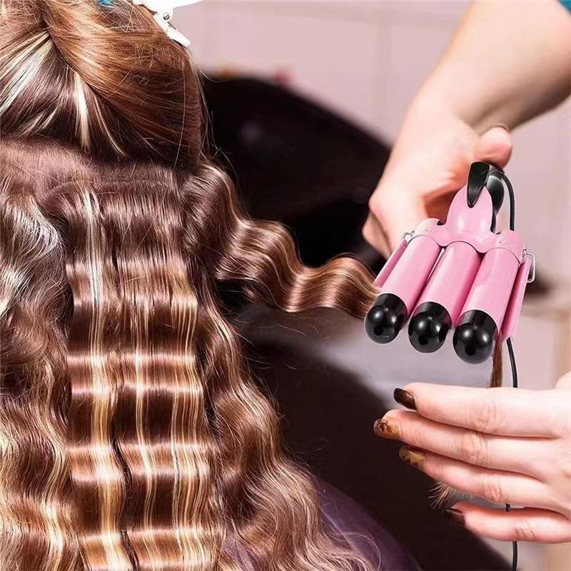 Unice Three-stick curling iron Water wave hair stick Egg curling iron Electric hair clip SpringStatements