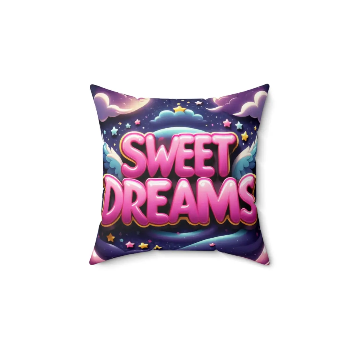 Starry Night Sweet Dreams Pillow, Celestial Comfort for a Restful Sleep