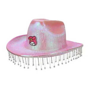 My Melody Pink Embellished Cowboy Hat