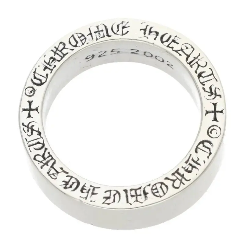 1196042 Chrome Hearts 6mm Spacer Ring Size 4.5