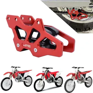 Dirt Bike Chain Guide Guard Protection CNC for Honda CR125R 2005-2007 CR250R 2005-2007 CRF250R 2005-2006 CRF450R 2005-2006 CRF250X 2006 CRF450X 2005-2007