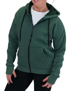 Fleece Zip Up | Hunter Green