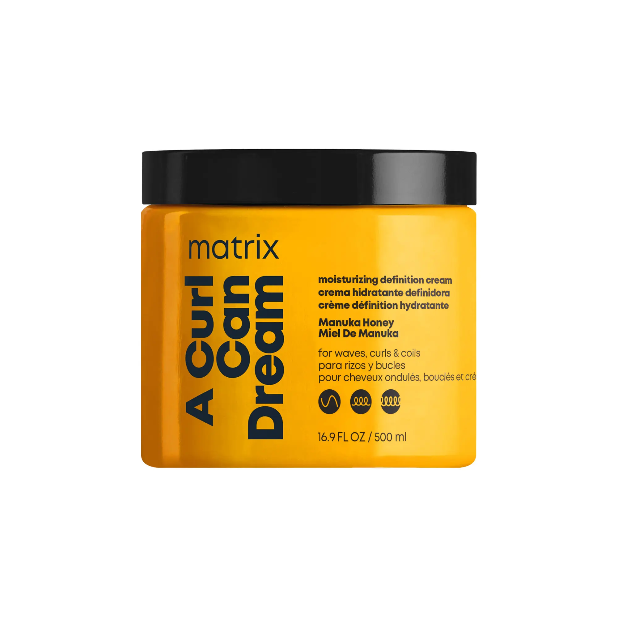 A Curl Can Dream Moisturizing Leave-in Cream | Leave-in Curl Cream | For Curly, Coily, & Wavy Hair | With Manuka Honey Extract | Sufate-Free