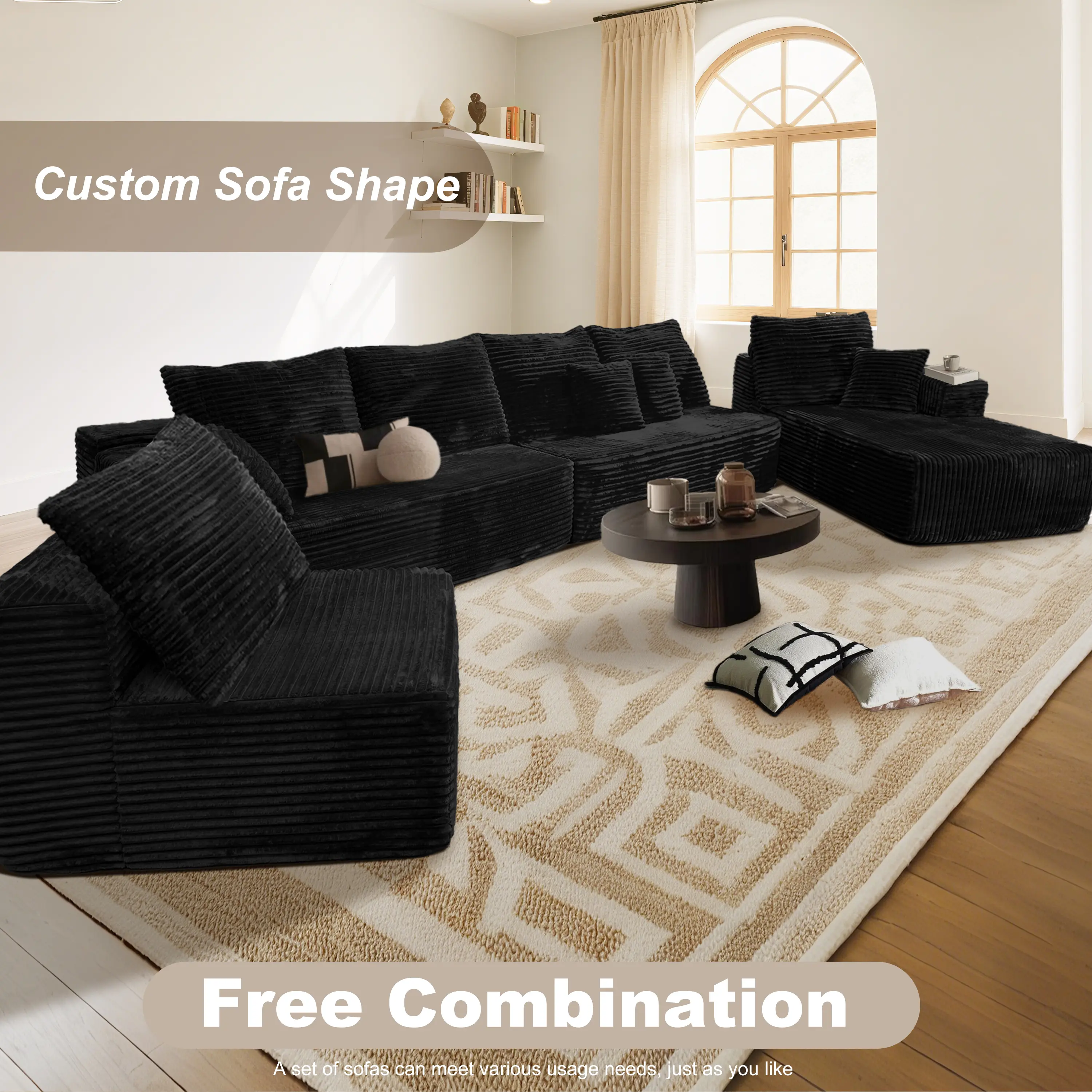 G-type sofa set【Right facing】