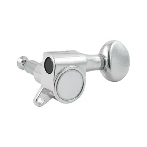 Allparts Chrome Left-Handed 6-in-line Keys