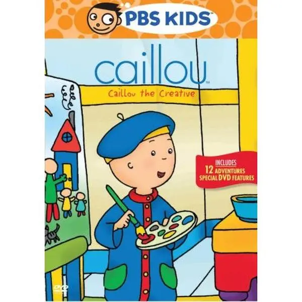 USED Book - Caillou - Caillou the Creative (DVD) - english