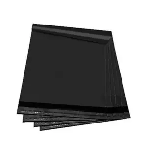 100 Large Poly Mailers 10x13 Shipping Bags for Small Business – Self Sealing Waterproof Package Envelopes, Black (Pack of 100)