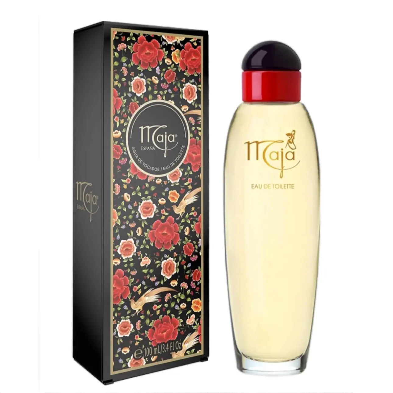 Maja by Myrurgia Women's Eau de Toilette Spray - Citrus Spicy Oriental Fragrance with Clove Notes, 3.4 oz/100 ml, Single Bottle, Spray on Skin, Ideal for Womens Gifts, Female Wear, Citrus Spicy Fragrance, 100Ml, Nutmeg Clove, Attractive Packaging, 3 To 3.