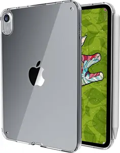 Arctic for iPad mini 7 A17 Pro Case, iPad mini 7th/6th Generation Ultra Thin Case (2024/2021)  Clear, Supports  Pencil  and Touch ID, TPU Bumper (Clear)