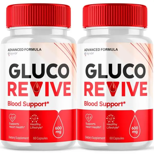 Gluco Revive Advanced Blood Sugar and Glycogen Support Supplement 120 Capsules